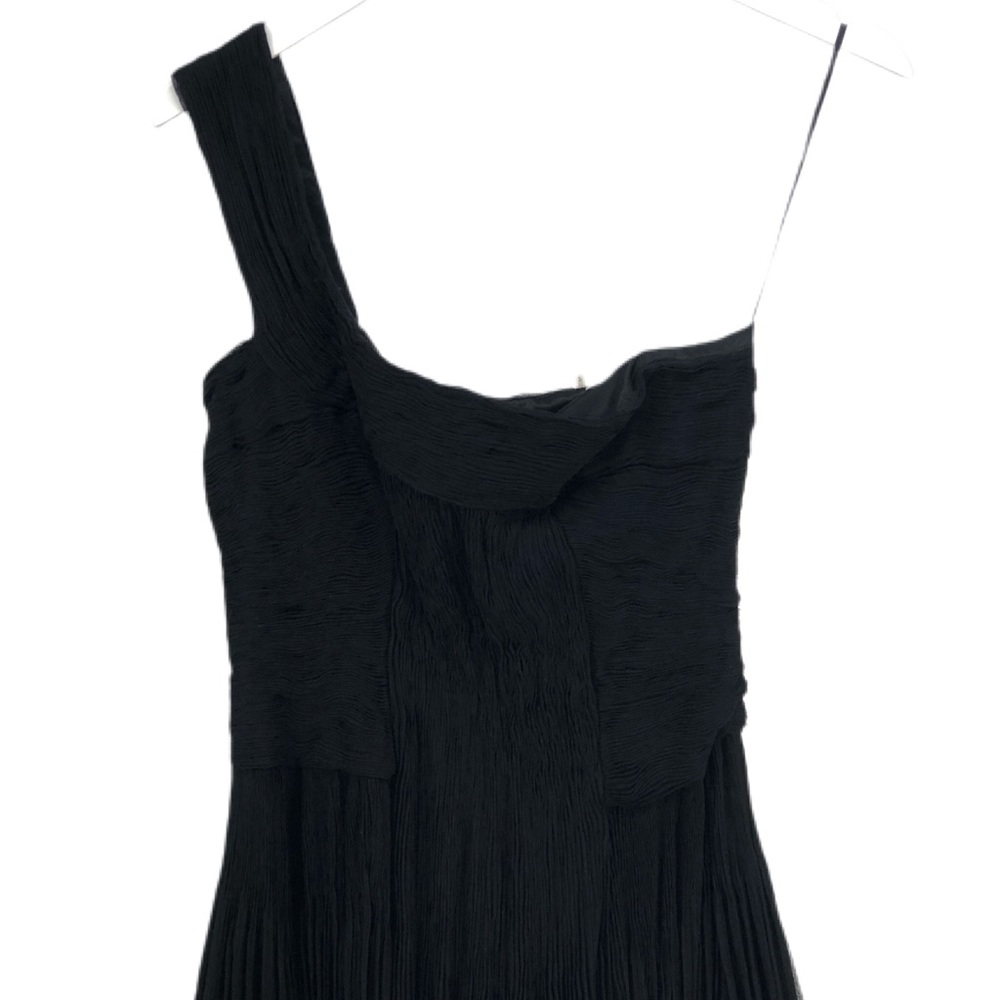 Elie Tahari 100% Silk Black Cocktail Dress, Size 2 - Picture 2 of 7